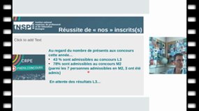 Réunion d'information DU "Se préparer au CRPE" 2026/2027