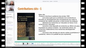 [Séminaire France-Québec] La recherche participative en éducation au Québec
